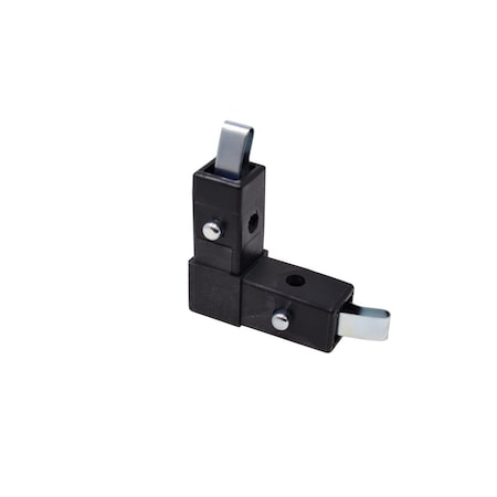 Eztube 2-Way Black L Connector  Quick-Release 200-300 BK-QR 200-300 BK-QR